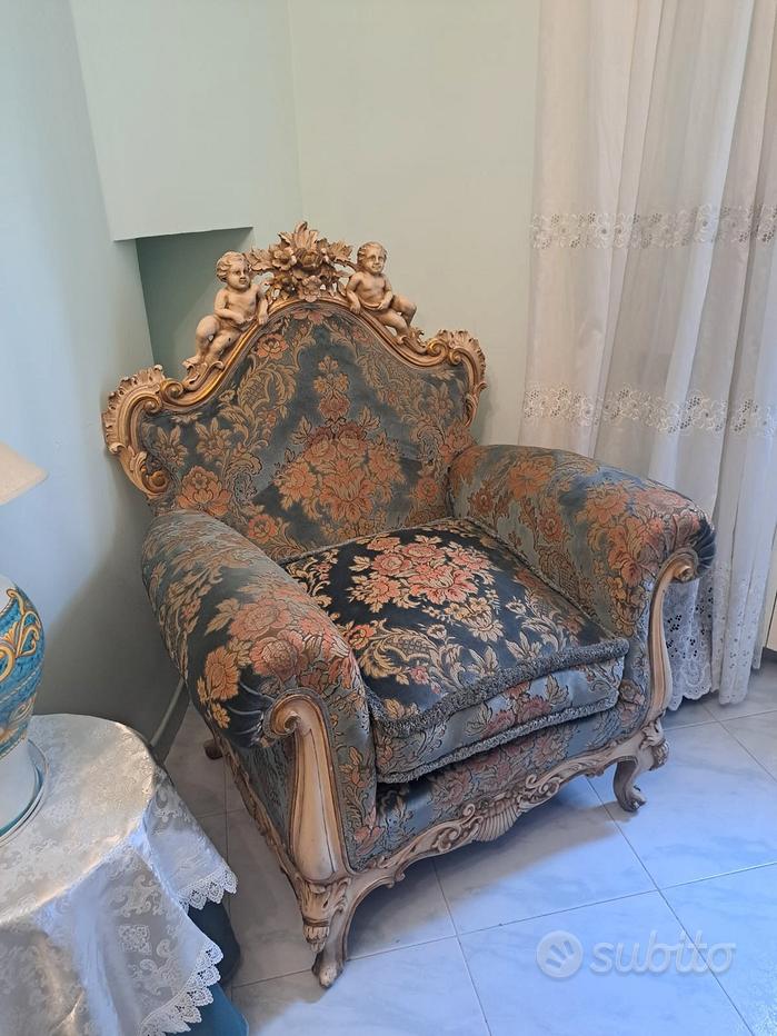 Barocco Siciliano Divani Antichi Stile Barocco Divani E Poltrone