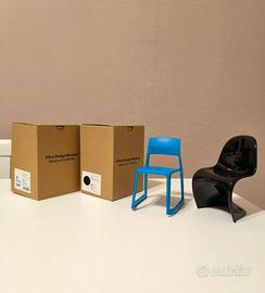 2 sedie Vitra Design Museum Miniature