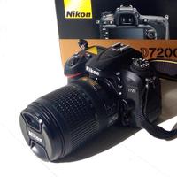 Reflex Nikon D7200 + Kit 18-140 SOLO 519 SCATTI