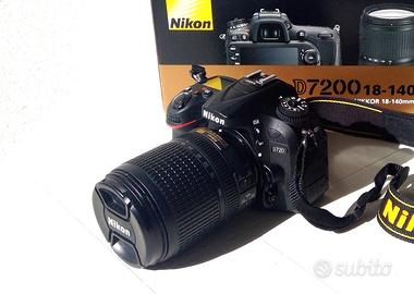 Reflex Nikon D7200 + Kit 18-140 SOLO 519 SCATTI