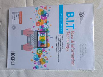 Libro Informatica B.I.T. Hoepli -COME NUOVO + COD
