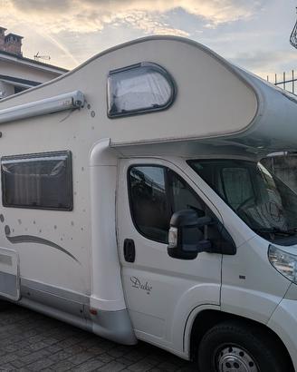 Camper mansardato 7 posti 