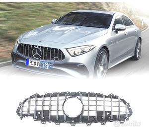 GRIGLIA PER MERCEDES W257 18-24 LOOK GTR NERO CROM