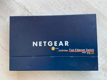 NETGEAR FAST ETHERNET SWITCH FS108