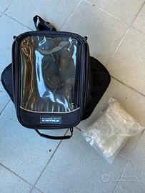 Accessori moto, borsa serbatoio.