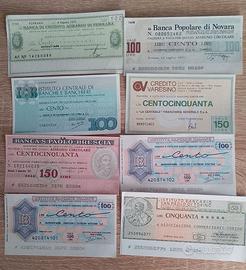 8 Miniassegni Italiani Anni 70 Epoca FDS Perfetti