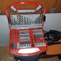 valigetta punte trapano ecc