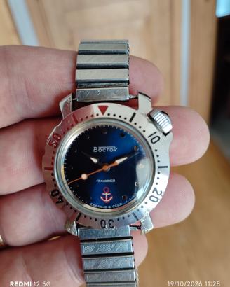 orologio meccanico vintage vostok kadet