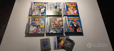 Lotto Giochi Game Boy Advance GBA e Color CIB