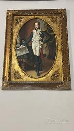 Quadro stile classico olio su tela dipinto a mano