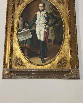 Quadro stile classico olio su tela dipinto a mano