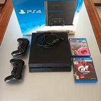 PS4 + 2 controller + 2 giochi