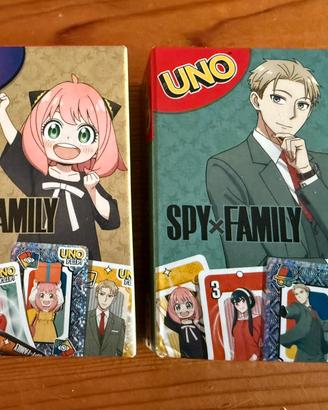 Carte Uno McDonald’s Spy X Family