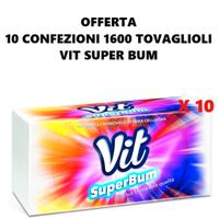 STOCK 10 PEZZI 1600 TOVAGLIOLI - VIT SUPER BUM