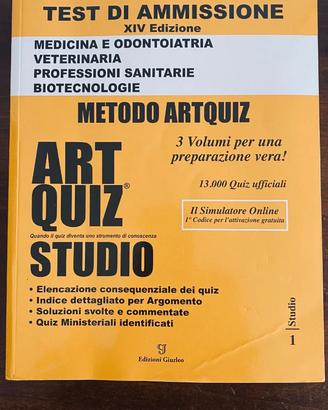 Artquiz Studio XIV Ed. - Test Ammissione Medicina