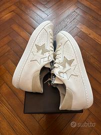 Scarpe 2Star Uomo Pelle Bianca 44 NUOVE