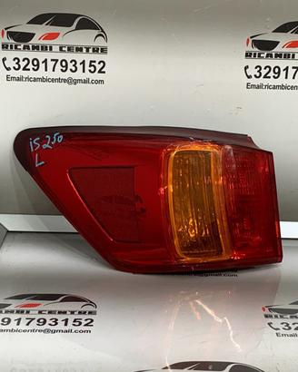 Faro fanale stop posteriore sinistra sx lexus is 2