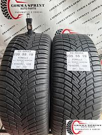 2 PNEUMATICI 235/55 R19 PIRELLI 4 STAGIONI 90%