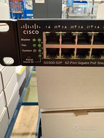 Switch Cisco 52 porte POE