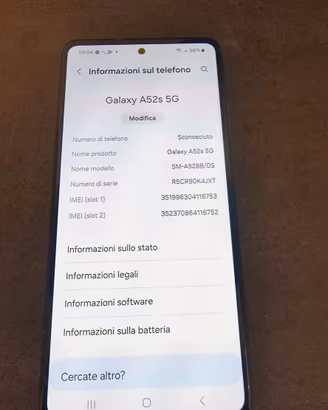 Samsung Galaxy A52s 5G 128GB Black - Perfettamente