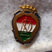 Spilla vintage Religiosa NDL Notre Dame De Lourdes