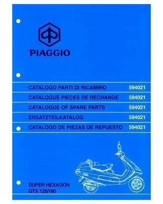 Catalogo ricambi Piaggio Super Hexagon GTX