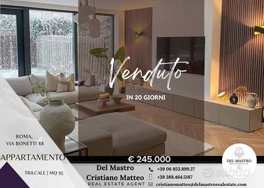 Appartamento di 95 m² con 3 locali a Roma