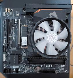 B550M Aorus Elite 1.3 + Ryzen 5 5500 e dissipatore
