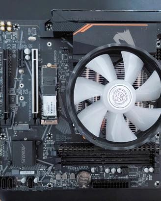 B550M Aorus Elite 1.3 + Ryzen 5 5500 e dissipatore