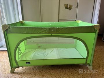 Lettino da viaggio chicco Easy sleep verde