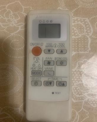 Telecomando climatizzatore Mitsubishi