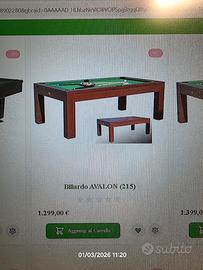 tavolo da biliardo trasformabile in tavolo pranzo