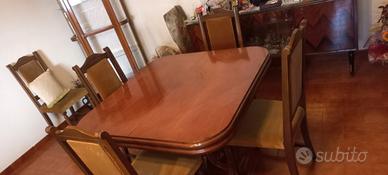 salotto e cristalliera