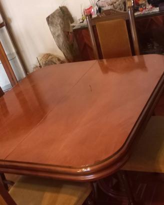 salotto e cristalliera
