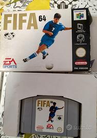 Gioco Fifa 64 per Nintendo 64