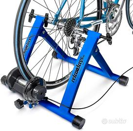 Relaxdays Rullo Trainer Pieghevole Bicicletta 6 ve