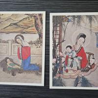 5 CARTOLINE NATALE ECUMENICO VINTAGE NON VIAGGIATE
