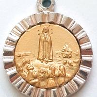 Antica piccola Medaglia Madonna di Fatima