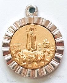 Antica piccola Medaglia Madonna di Fatima