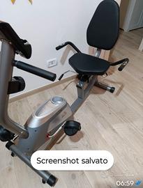 Cyclette orizzontale 