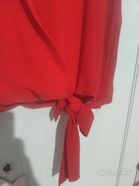 Casacca rossa ZARA BASIC, taglia M