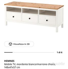 Hemnes mobile tv 148x47x57 cm.