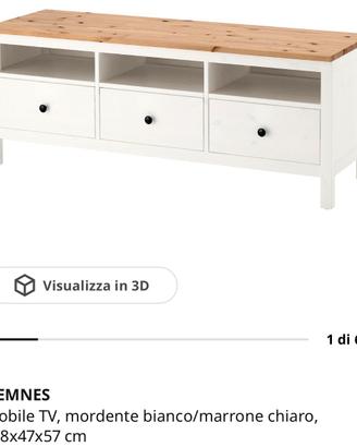Hemnes mobile tv 148x47x57 cm.