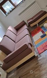 Divano 3 posti +pouf