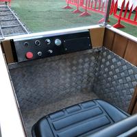 Trenino elettrico su rotaia per parchi, miniere