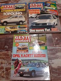 Gente Motori 1984 Marzo Giugno Settembre auto
