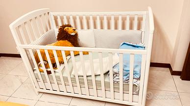 Lettino bimbo Alice Giordani bianco