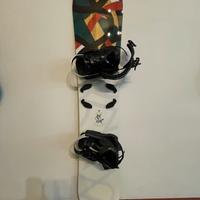 Set Snowboard Salomon Lotus, Attacchi, Borsone