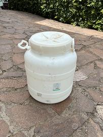 Bidone fusto 30 litri a bocca larga per olio