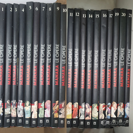 Milo Manara Le Opere 1-21 (no 18) collana funetti